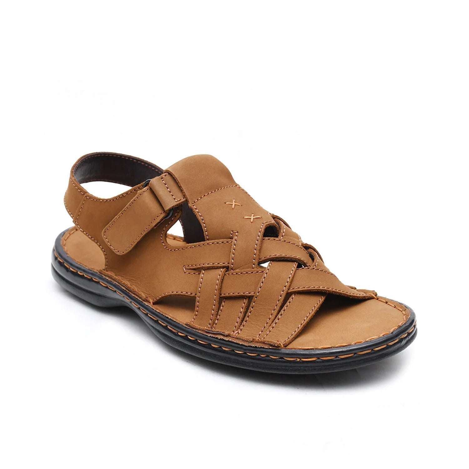 LEATHER SANDAL - 6021 TAN