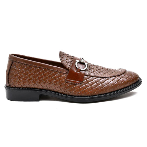 LEATHER SHOES - RTG-0001 BROWN