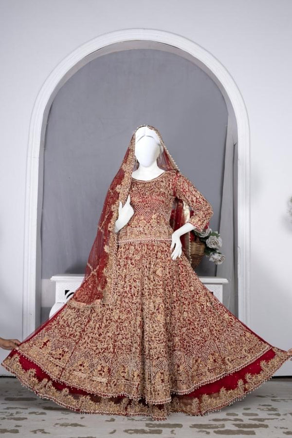 NAQSH E NOOR - LEHENGA - UNSTITCHED