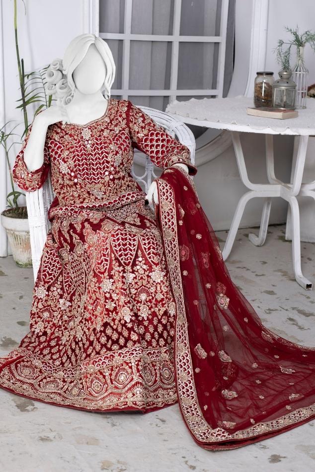 AAB E SHIREEN - LEHENGA - UNSTITCHED