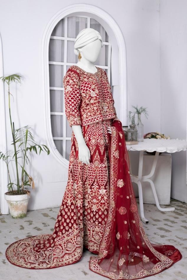 AAB E SHIREEN - LEHENGA - UNSTITCHED