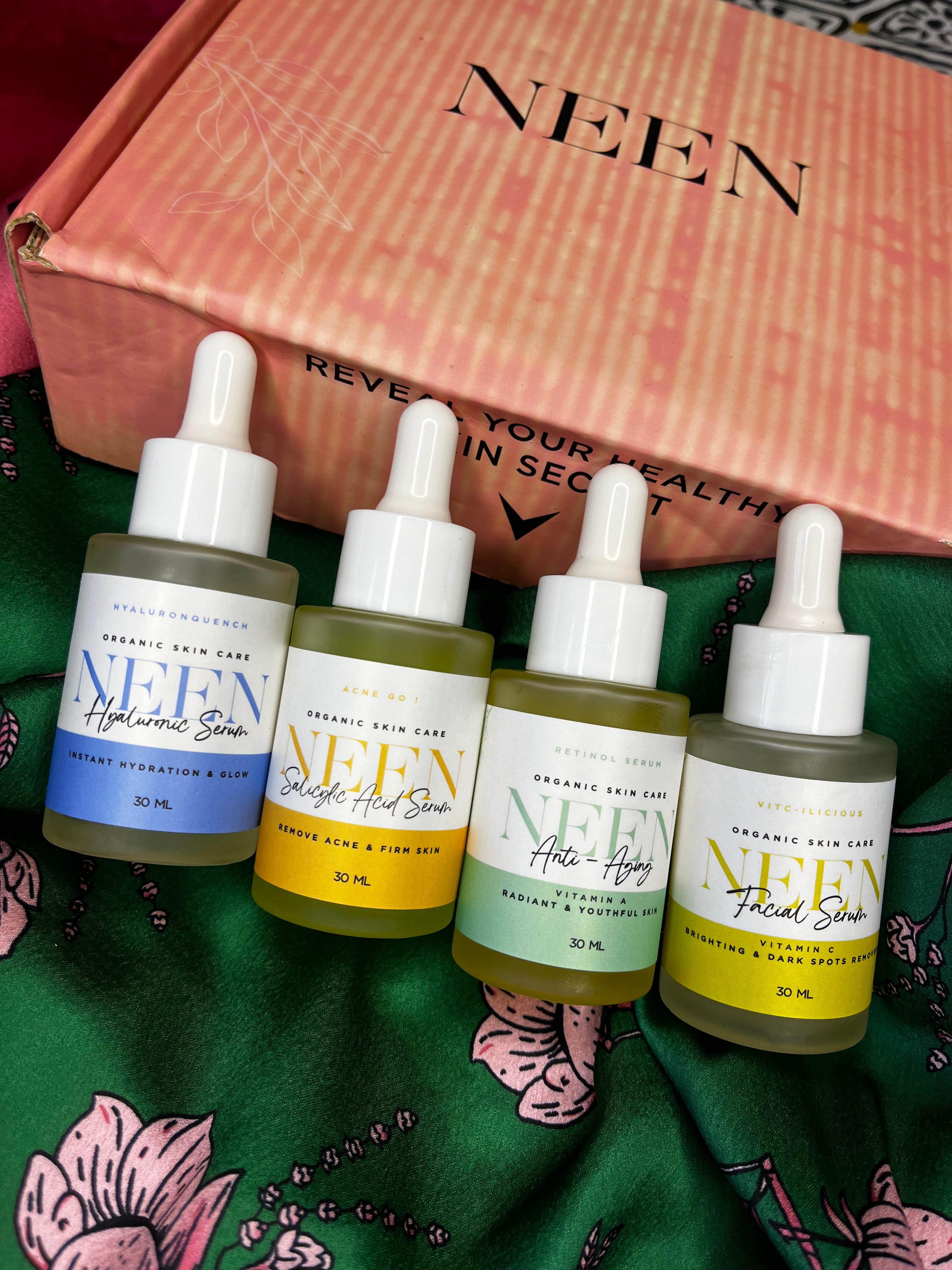 NEEN ORGANIC SKIN CARE - SERUMS KIT