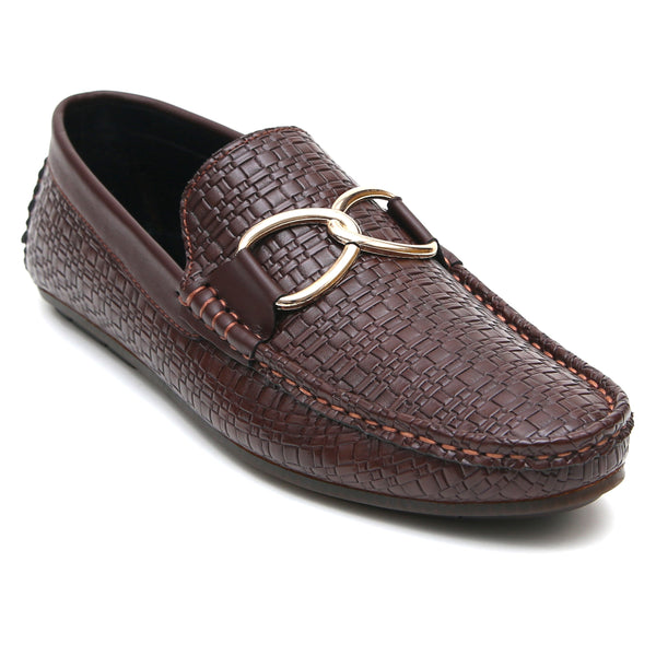 LEATHER SHOES - FC-1-2-3001 BROWN