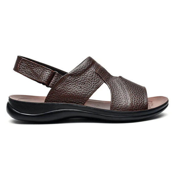 LEATHER SANDAL - RF-118 BROWN