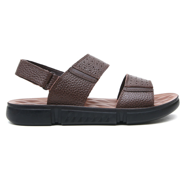 LEATHER SANDAL - SPT-1206 BROWN