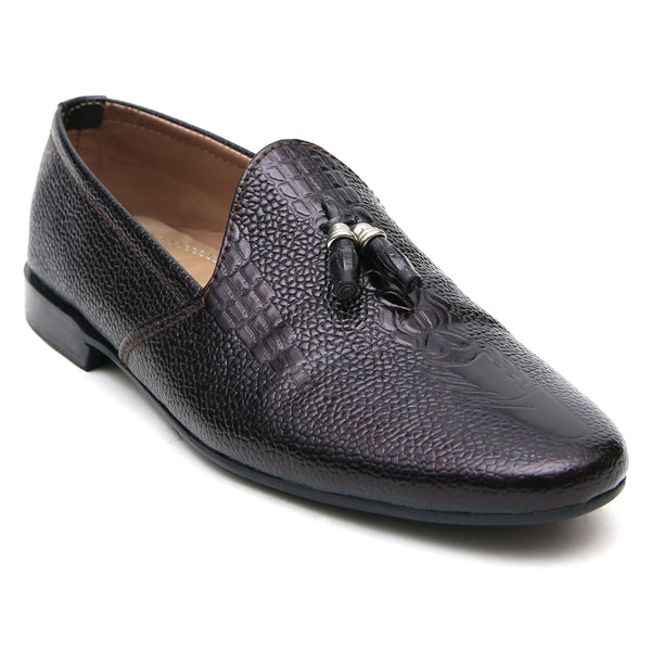 LEATHER SHOES - ACM-2320 MAROON