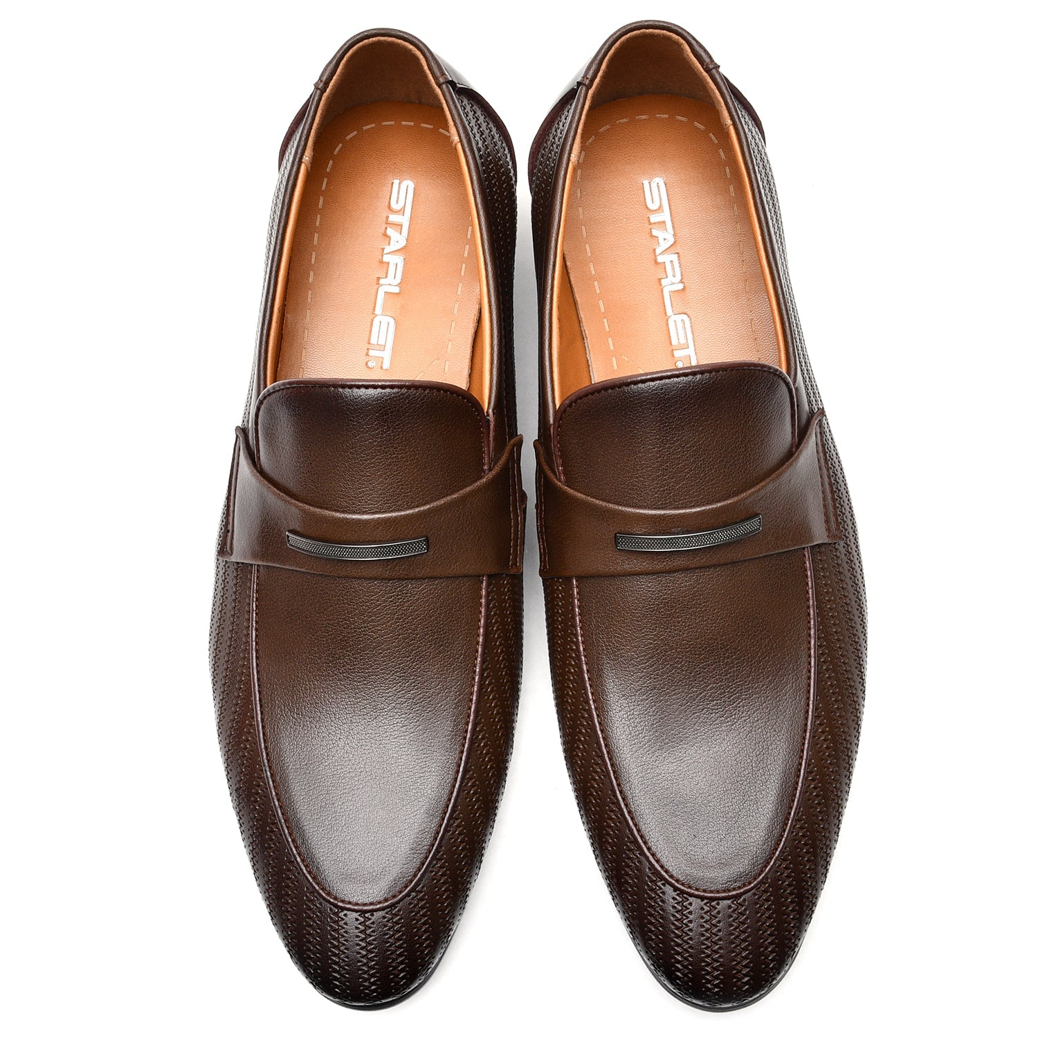 LEATHER SHOES - 7378-A4 KHAKI