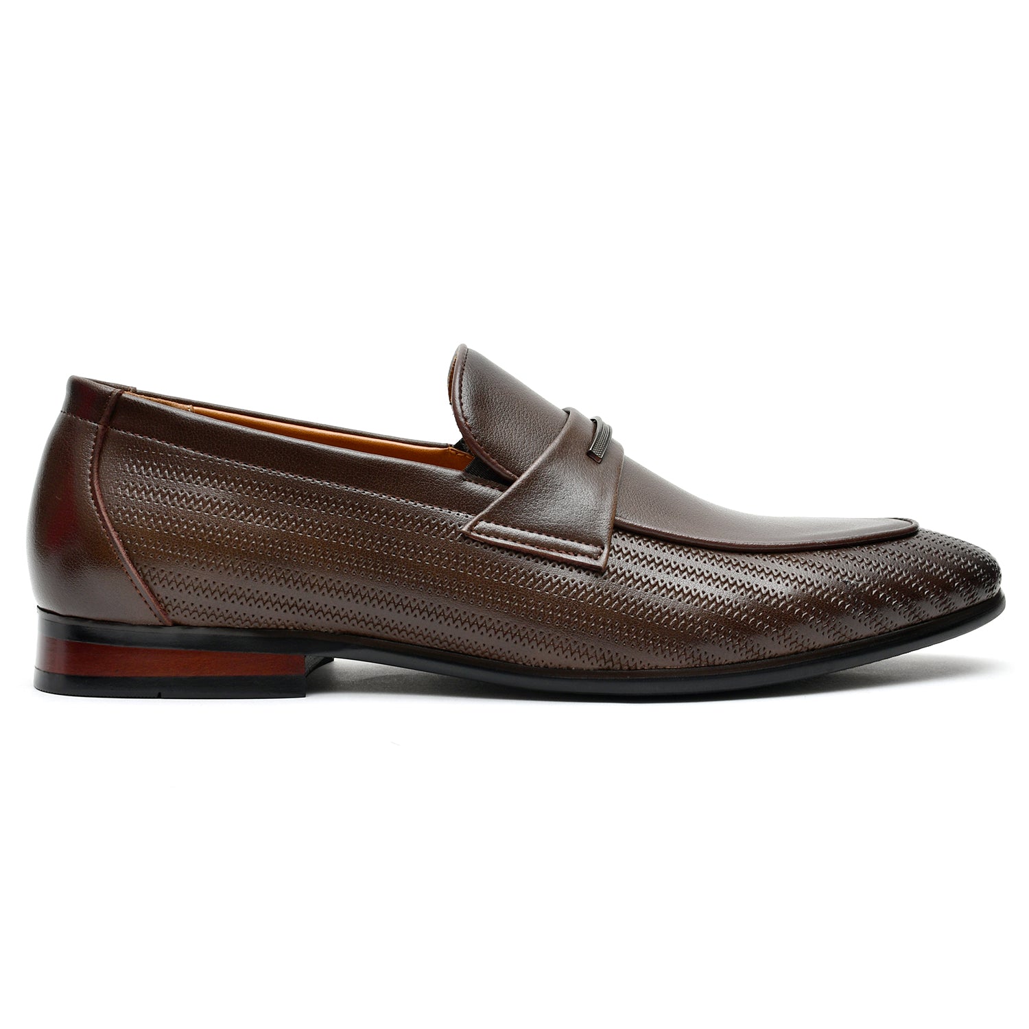LEATHER SHOES - 7378-A4 KHAKI