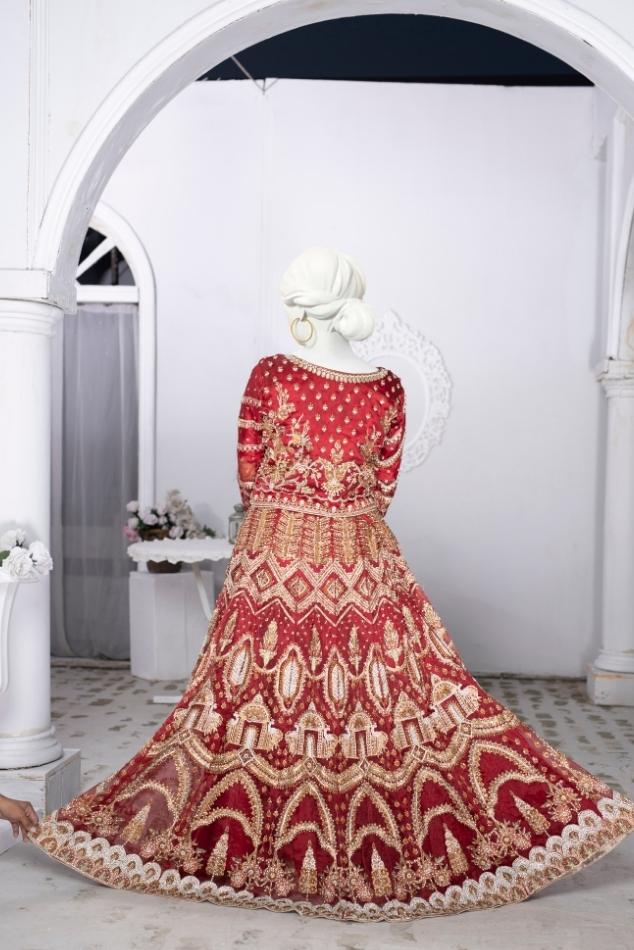 HUSN BE SHUMAR - LEHENGA - UNSTITCHED