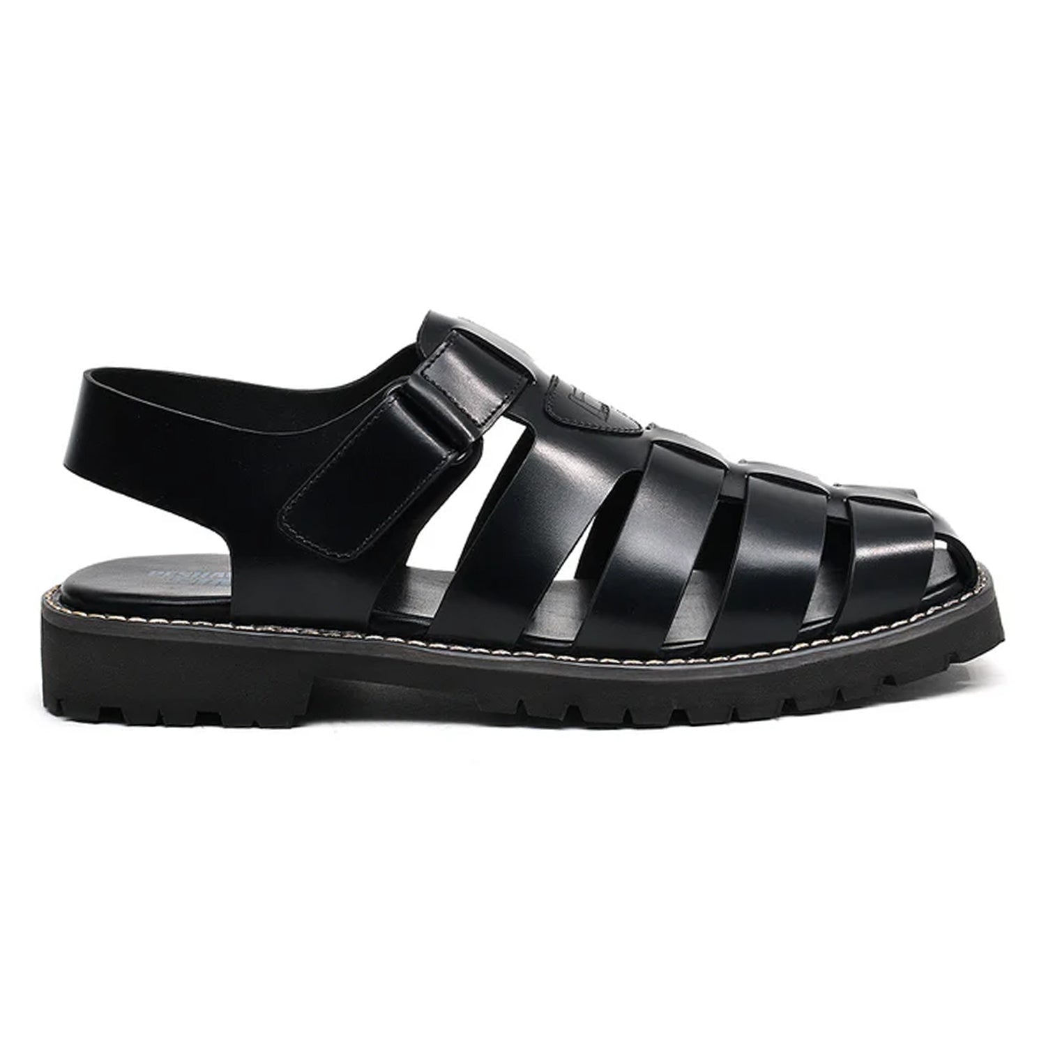 LEATHER SHOES - NOZ-03 - BLACK