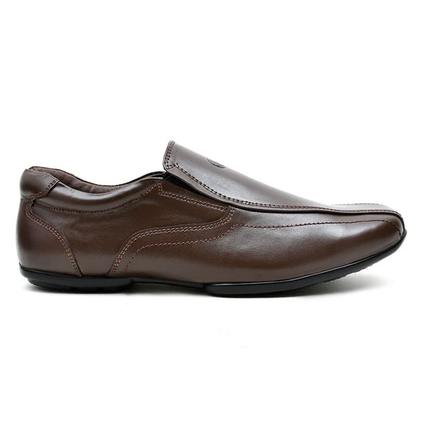 LEATHER SHOES - DRM09 - BROWN