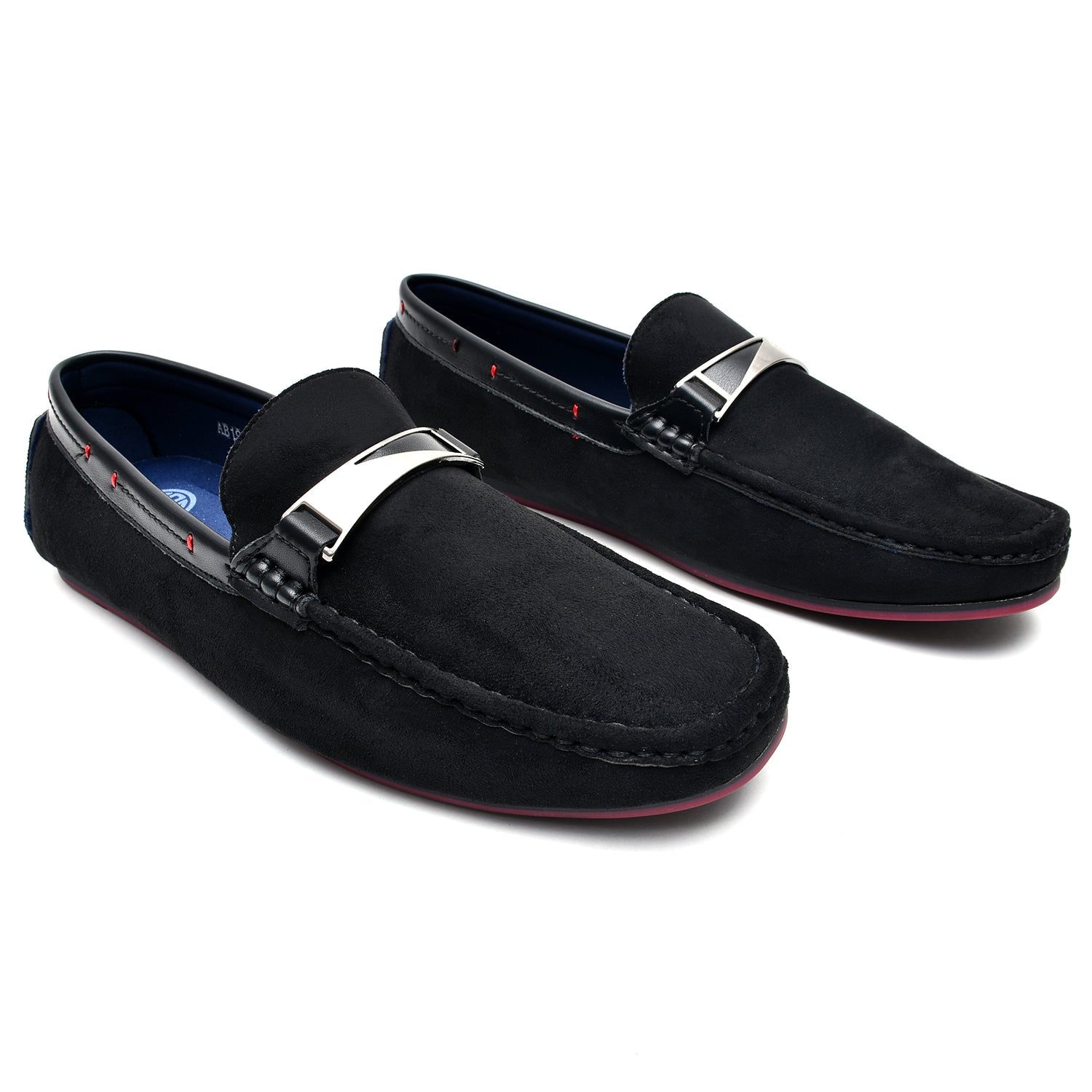 LEATHER SHOES - AB-2352-3 BLACK