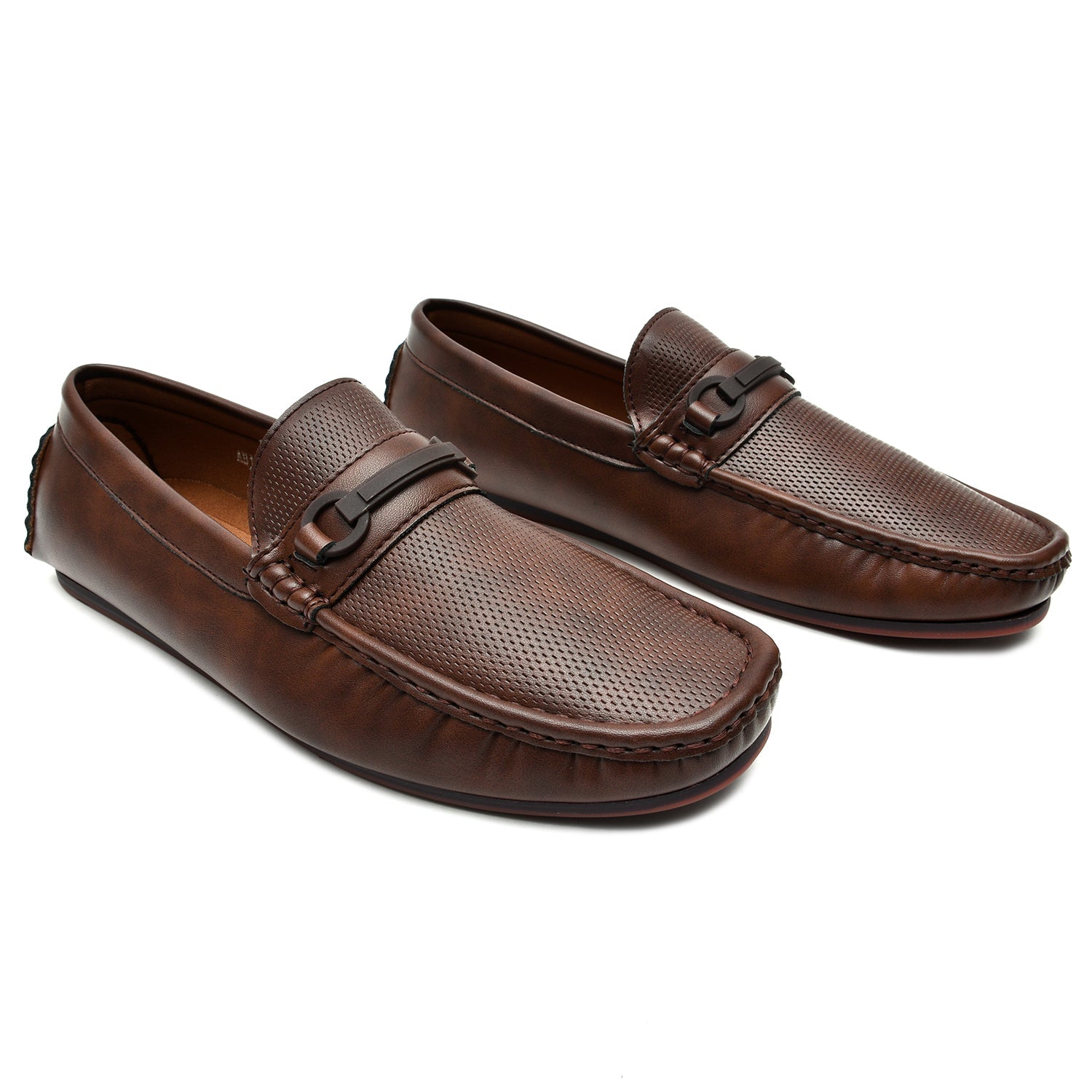LEATHER SHOES - AB-23728 COFEE