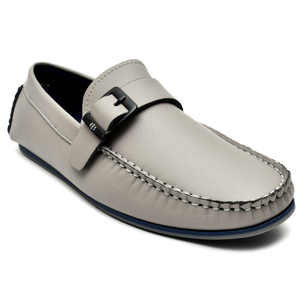 LEATHER SHOES - AB-723-2 GREY