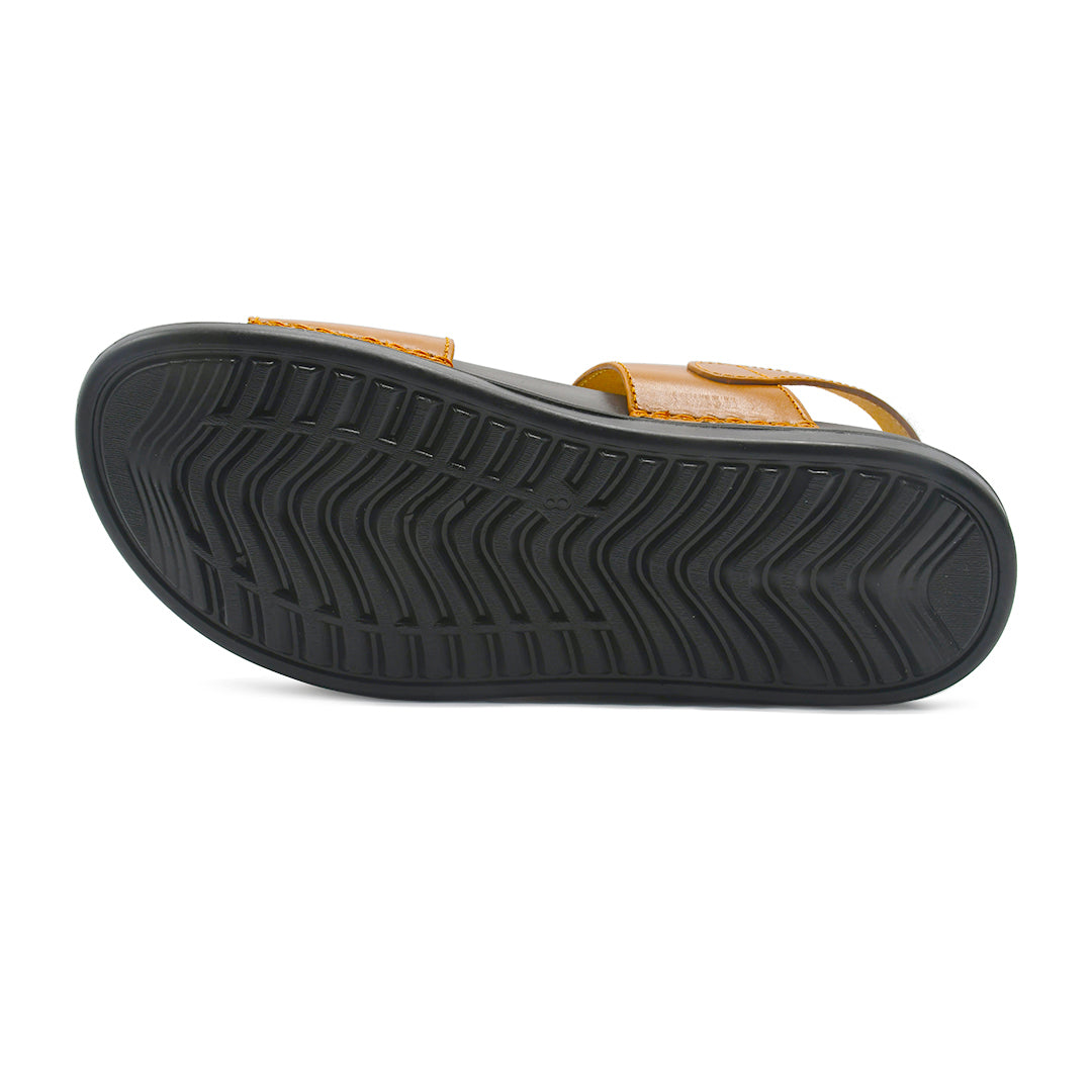 LEATHER SANDAL - AR-104 TAN