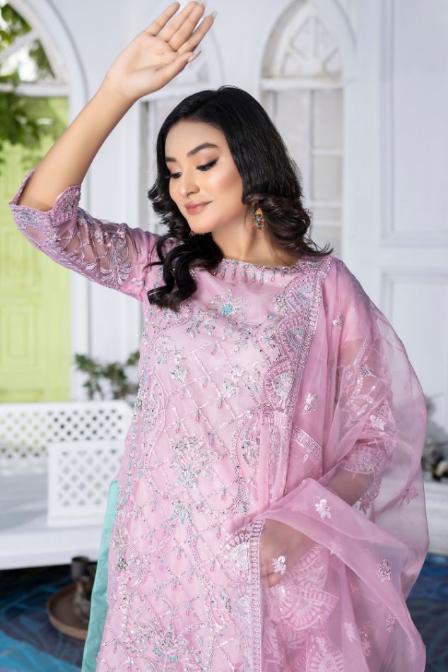 BRIDAL DRESS - PRECIOUS PINK - UNSTITCHED A Branded Store BRIDAL DRESS - PRECIOUS PINK - UNSTITCHED A Branded Store