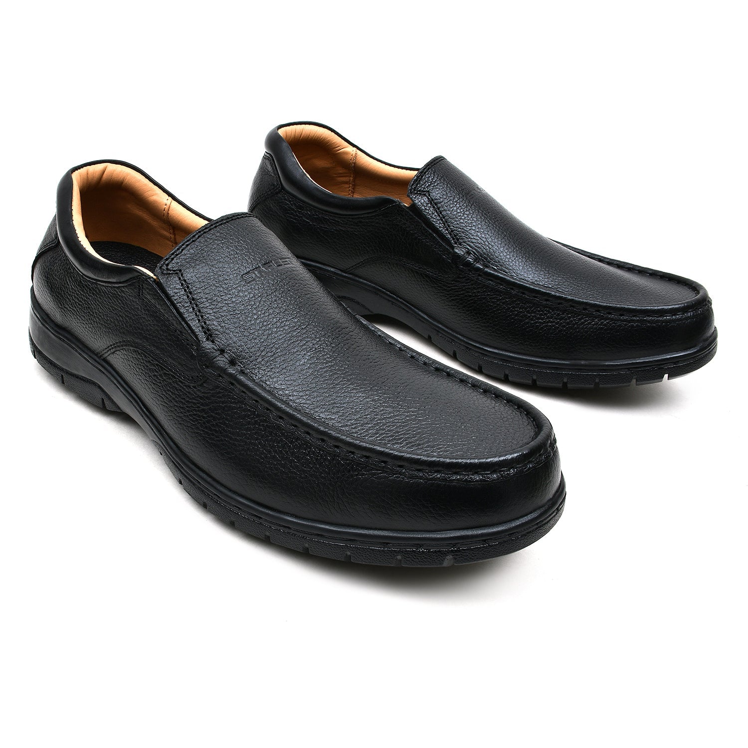 LEATHER SHOES - ANATOMIC-006 BLACK
