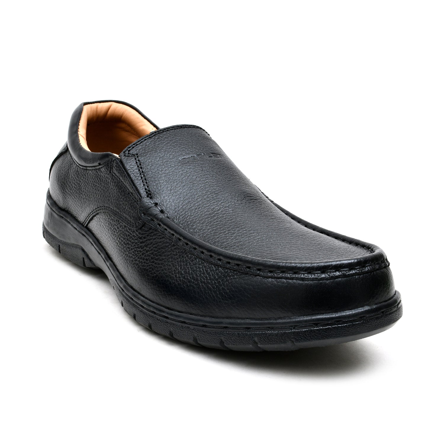 LEATHER SHOES - ANATOMIC-006 BLACK