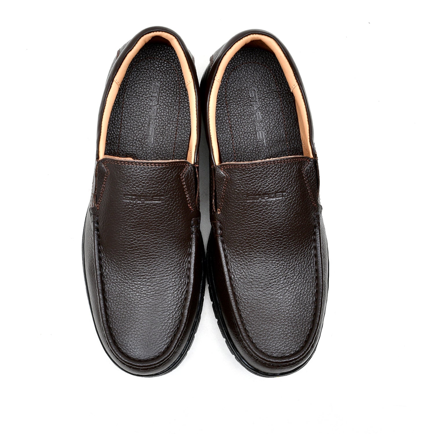 LEATHER SHOES - ANATOMIC-006 BROWN