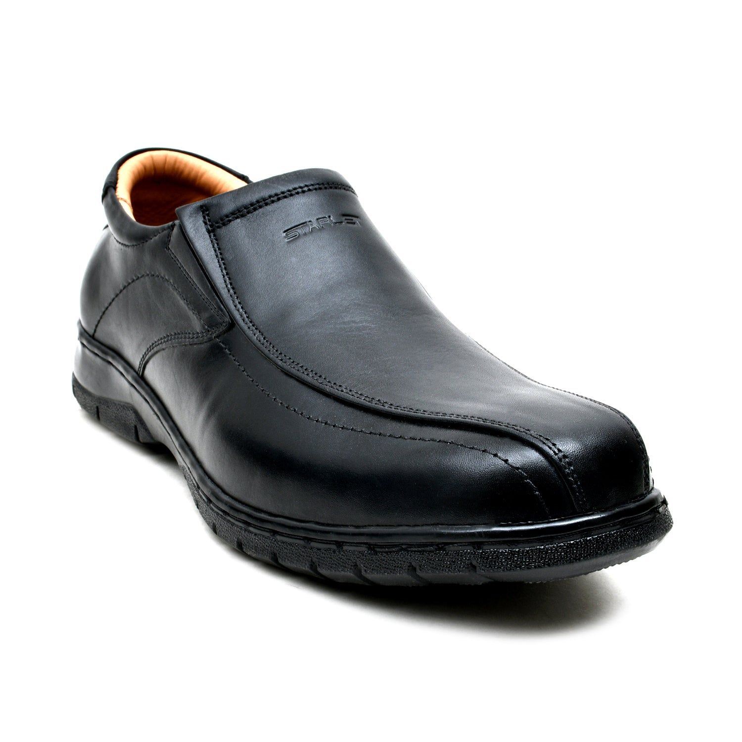 LEATHER SHOES - ANATOMIC-007 BLACK