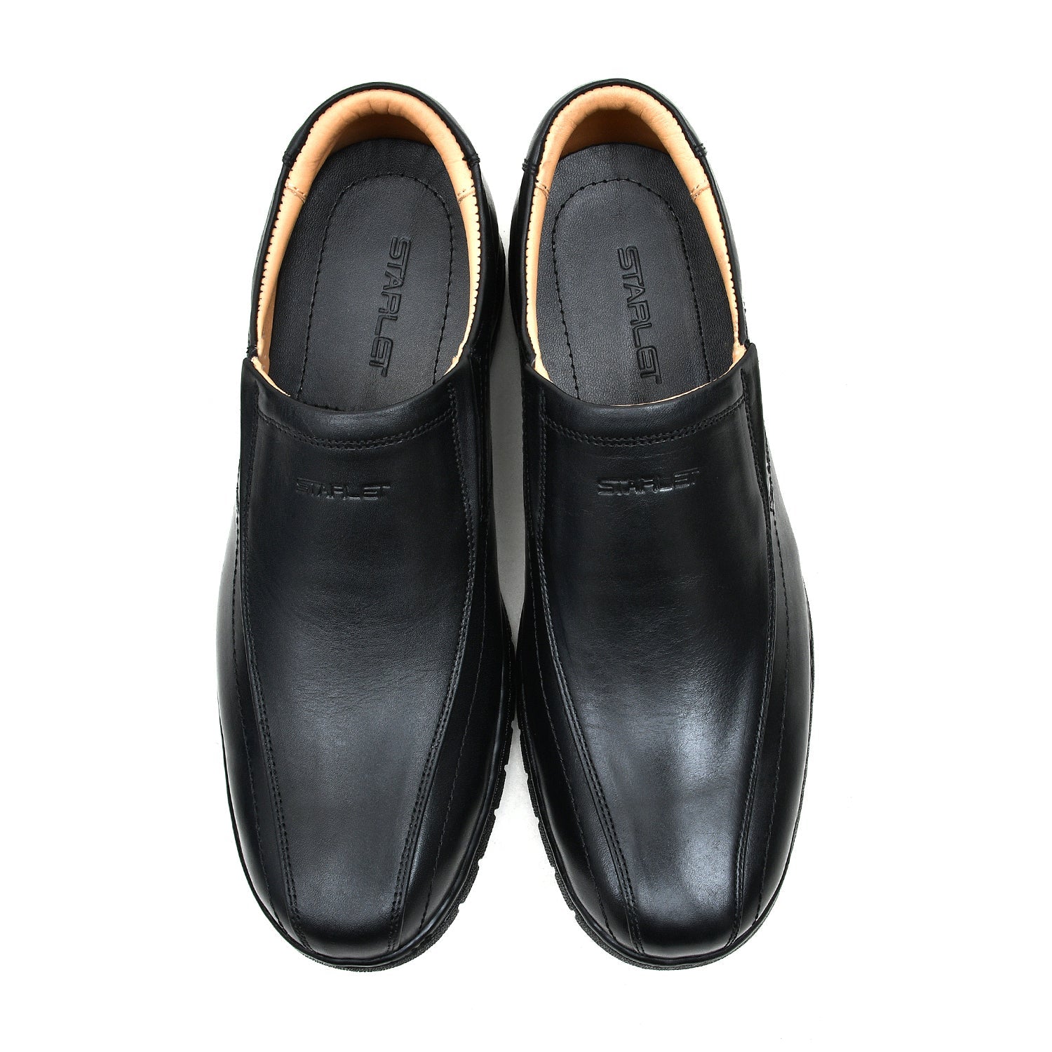 LEATHER SHOES - ANATOMIC-007 BLACK