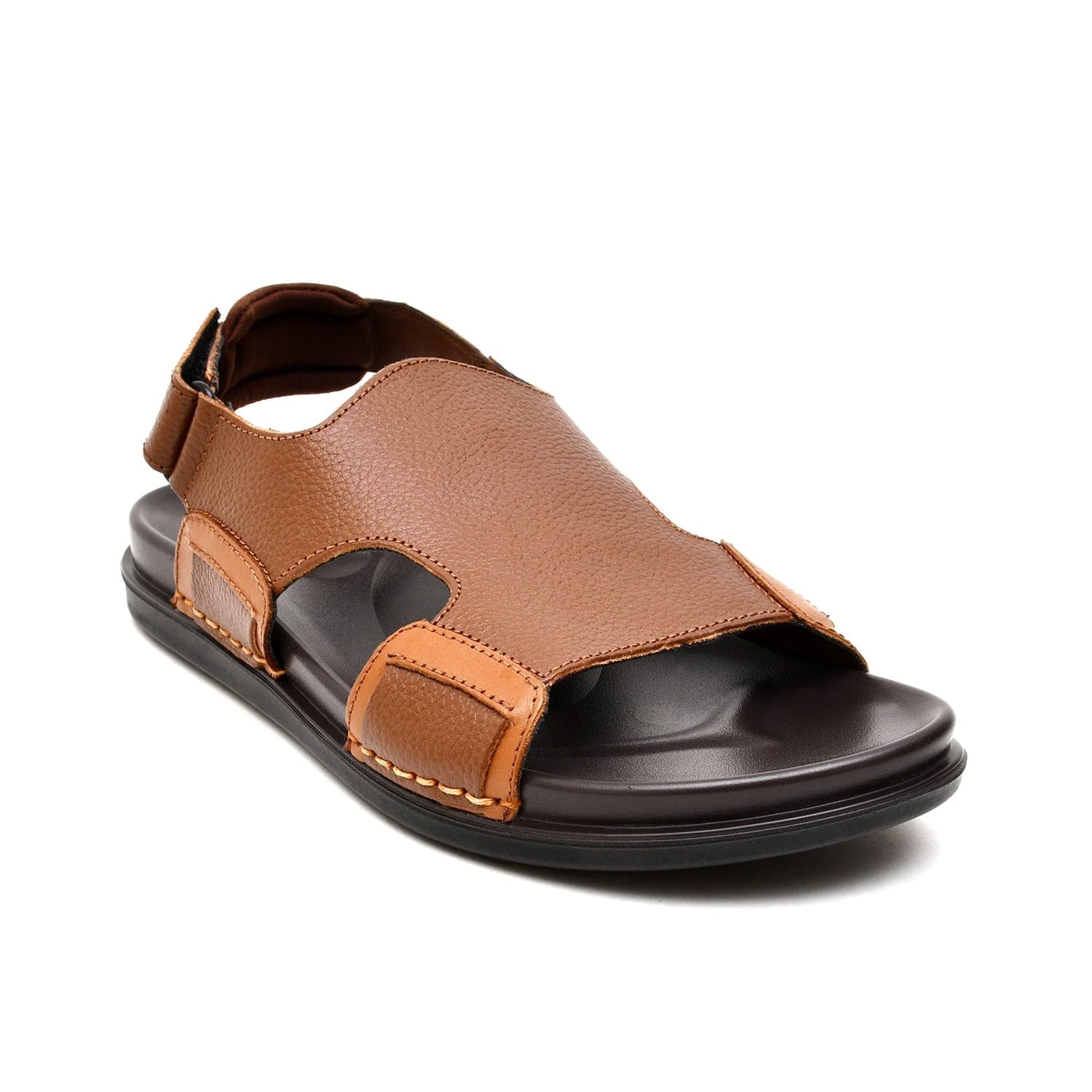 LEATHER SANDAL - AR-105 TAN