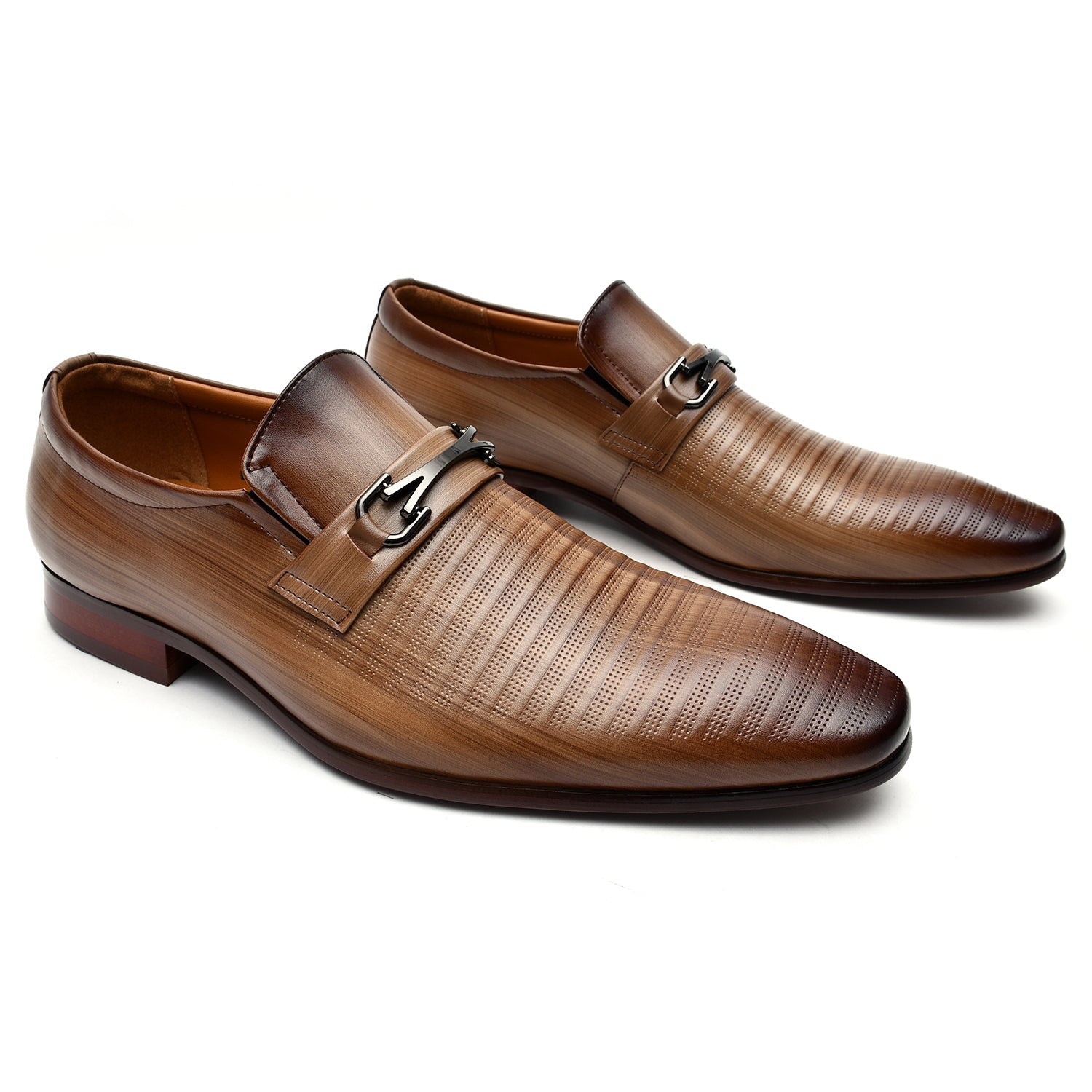 LEATHER SHOES - B138-6 BEIGE