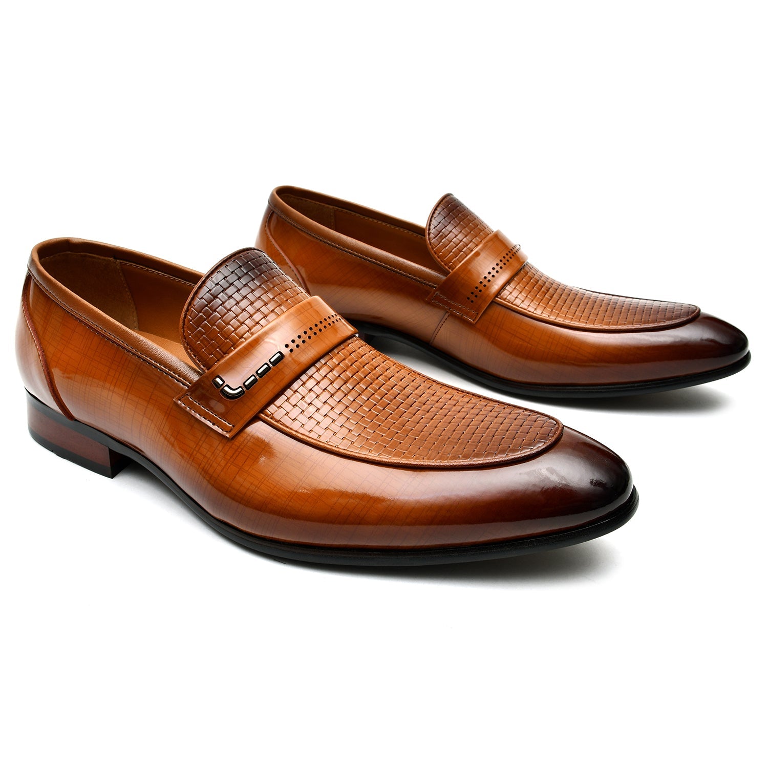 LEATHER SHOES - B831-A4 TAN