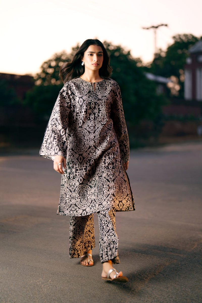 2 PIECE - PRINTED KHADDAR SUIT - PP-08