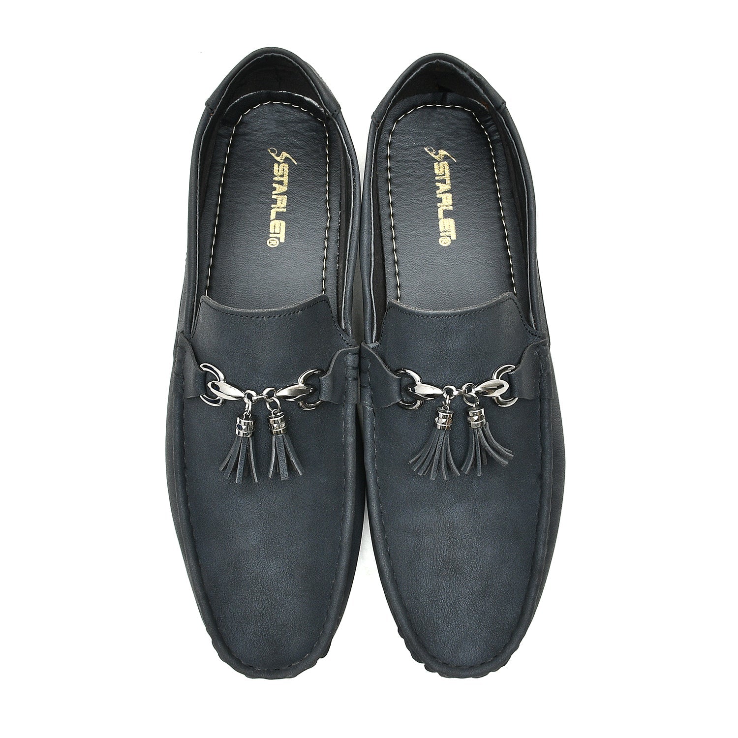 LEATHER SHOES - BCG0006 BLACK