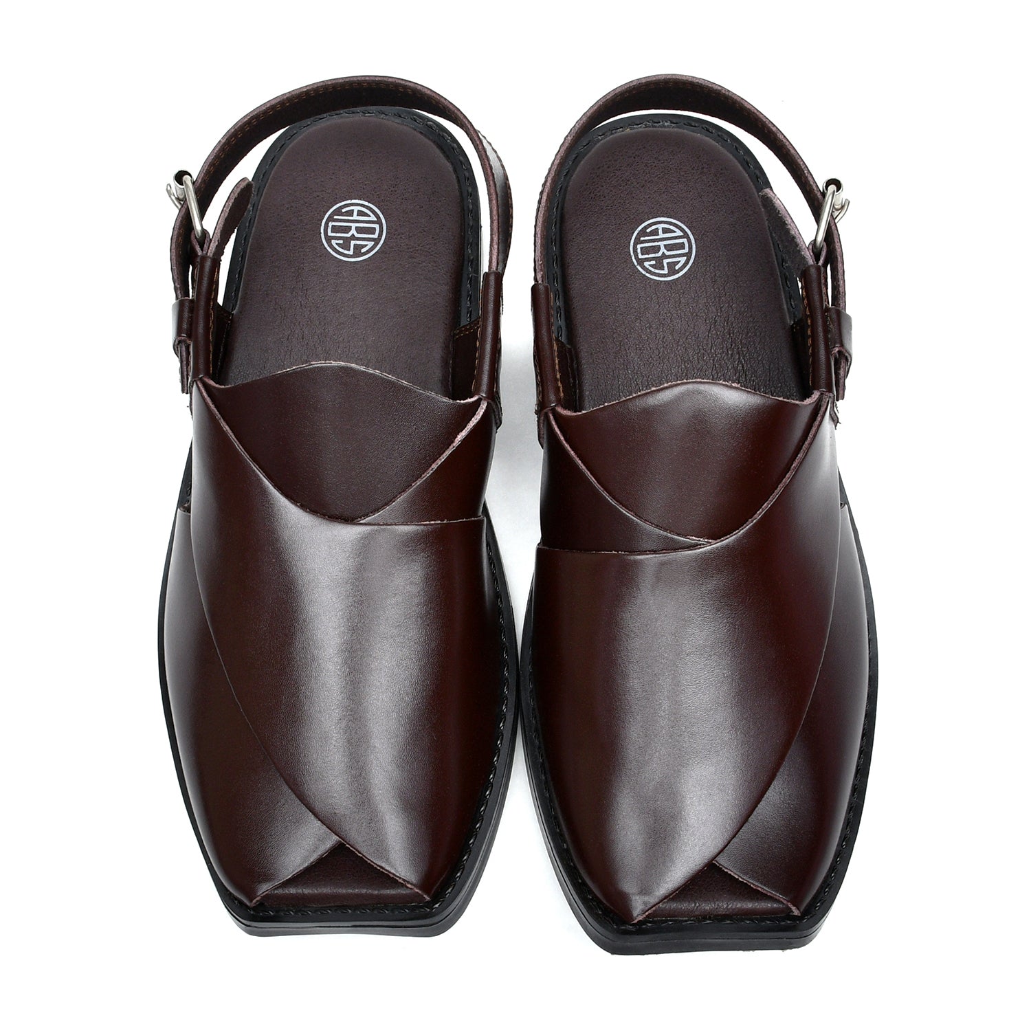 LEATHER PESHAWARI CHAPPAL - CD-08 BROWN