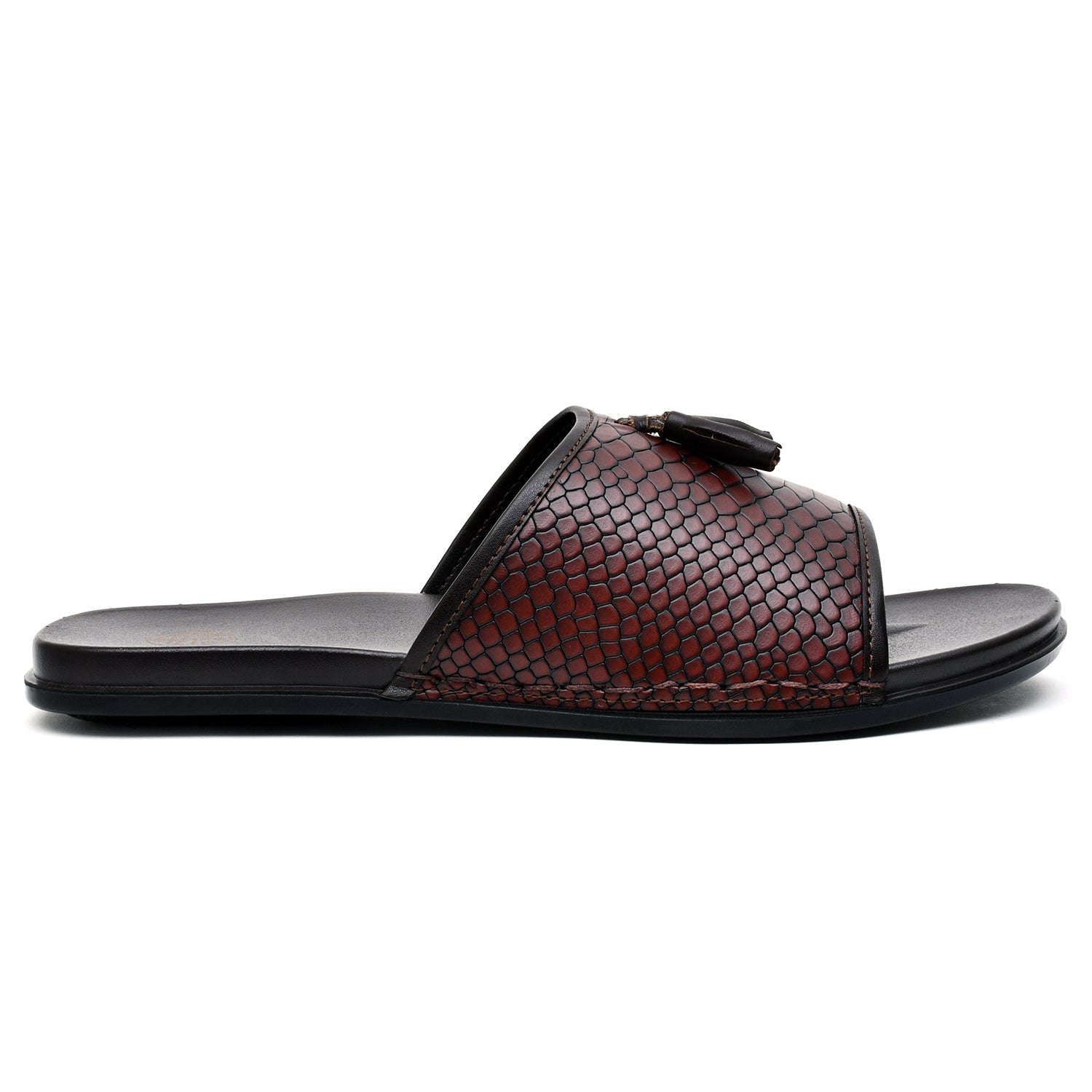 LEATHER SLIPPER - CHM-001 MAROON