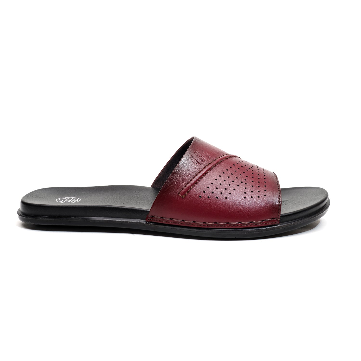 LEATHER SLIPPER - CHM-012 MAROON