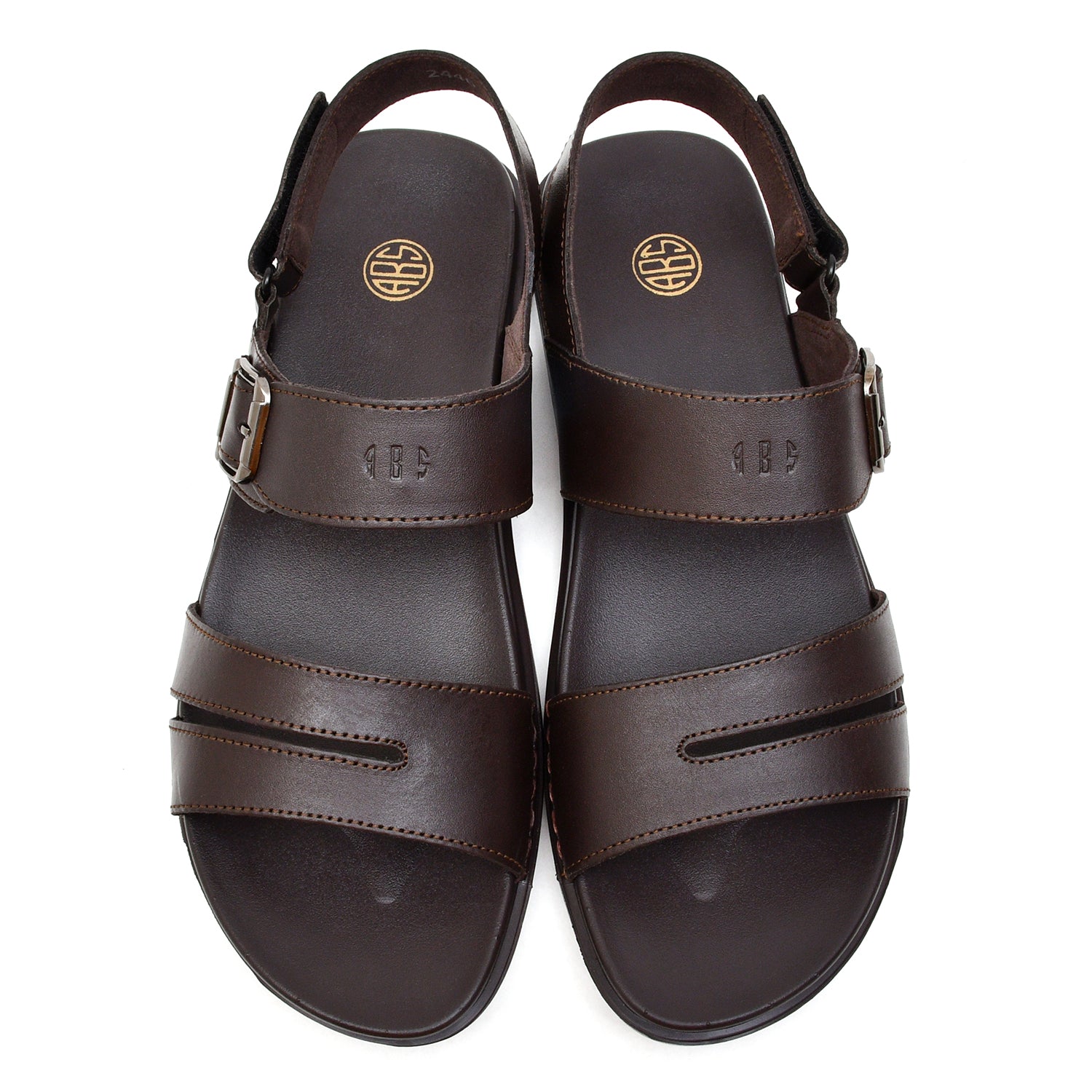 LEATHER SANDAL - CHM-102 BROWN