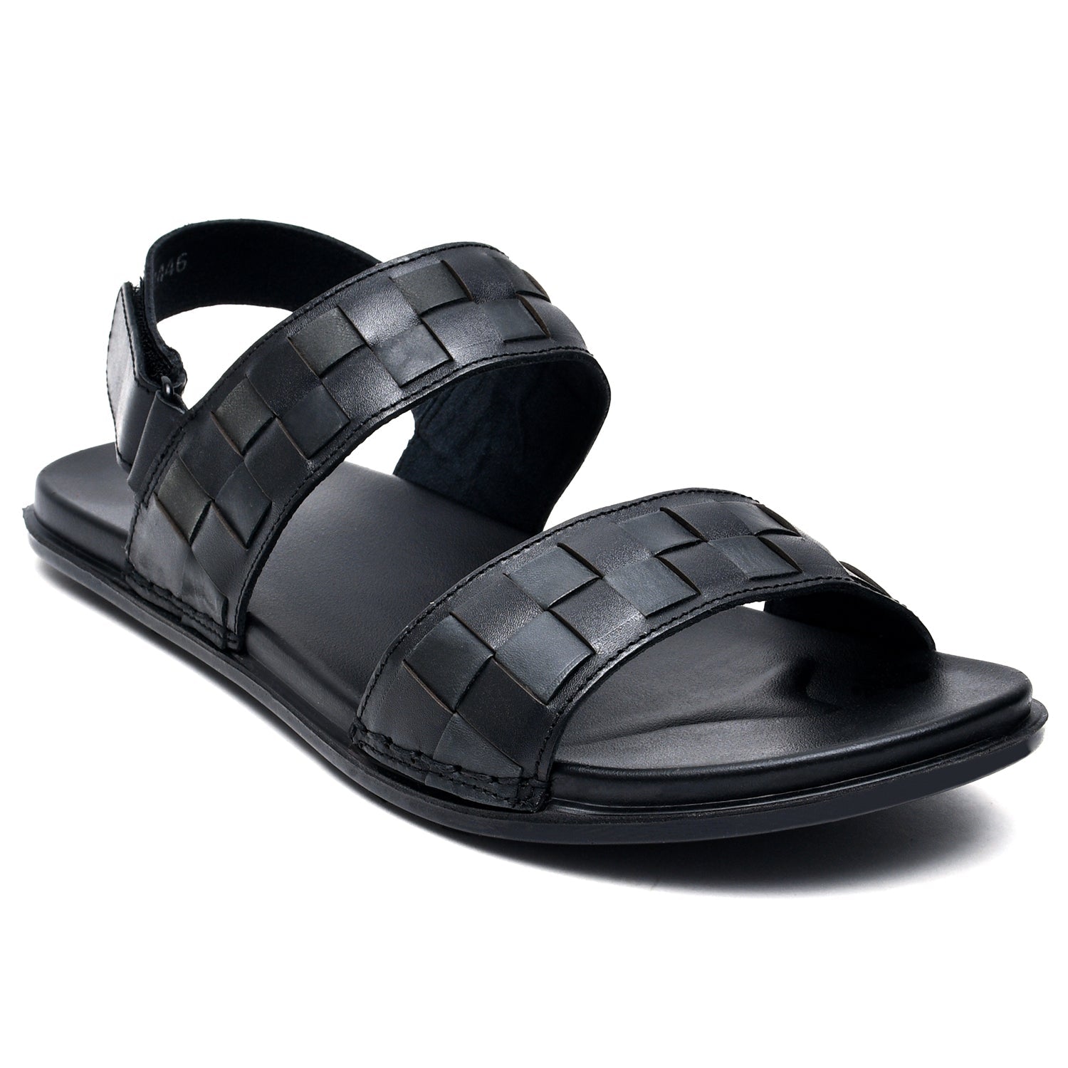 LEATHER SANDAL - CHM-103 BLACK