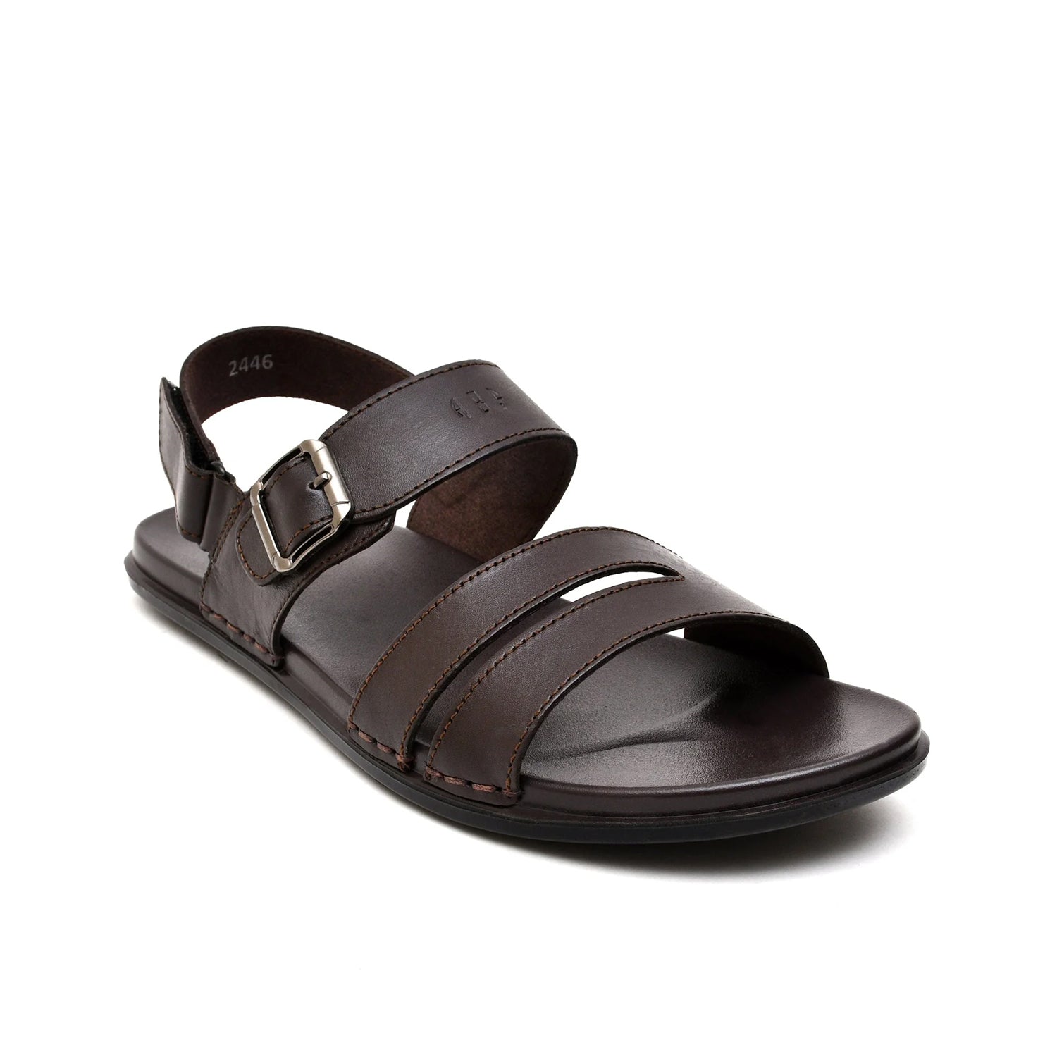 LEATHER SANDAL - CHM-102 BROWN
