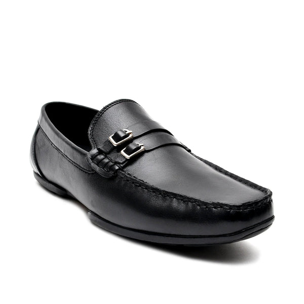 LEATHER SHOES - DREAM-002 BLACK