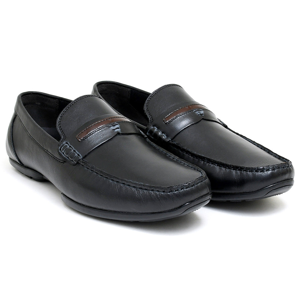 LEATHER SHOES - DREAM-001 BLACK