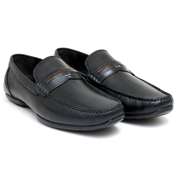 LEATHER SHOES - DREAM-001 BLACK