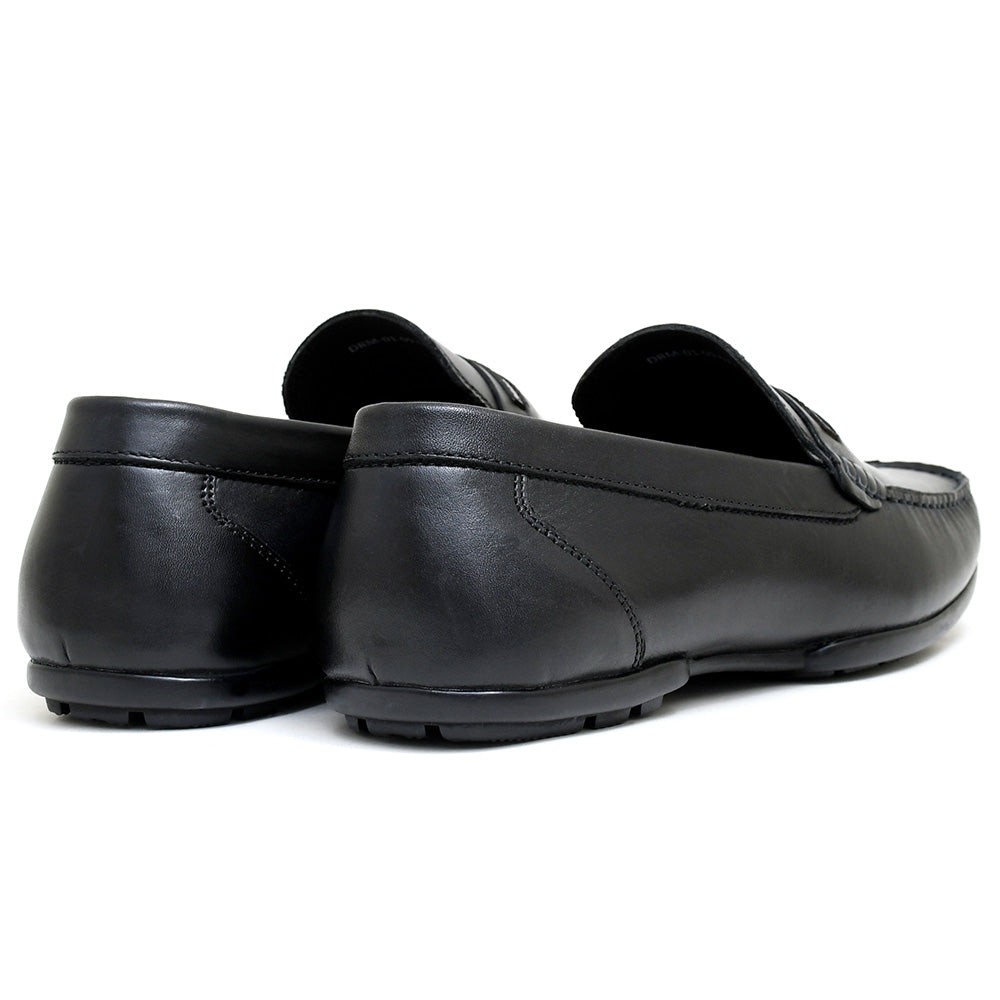 LEATHER SHOES - DREAM-001 BLACK