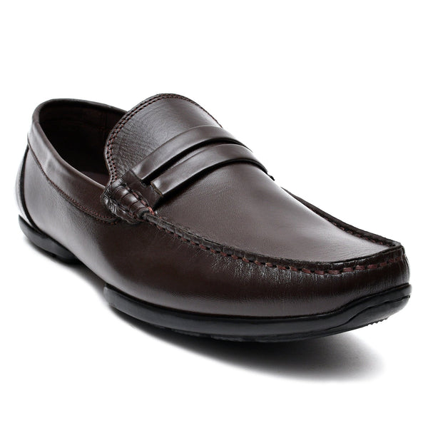 LEATHER SHOES - DREAM-008 BROWN