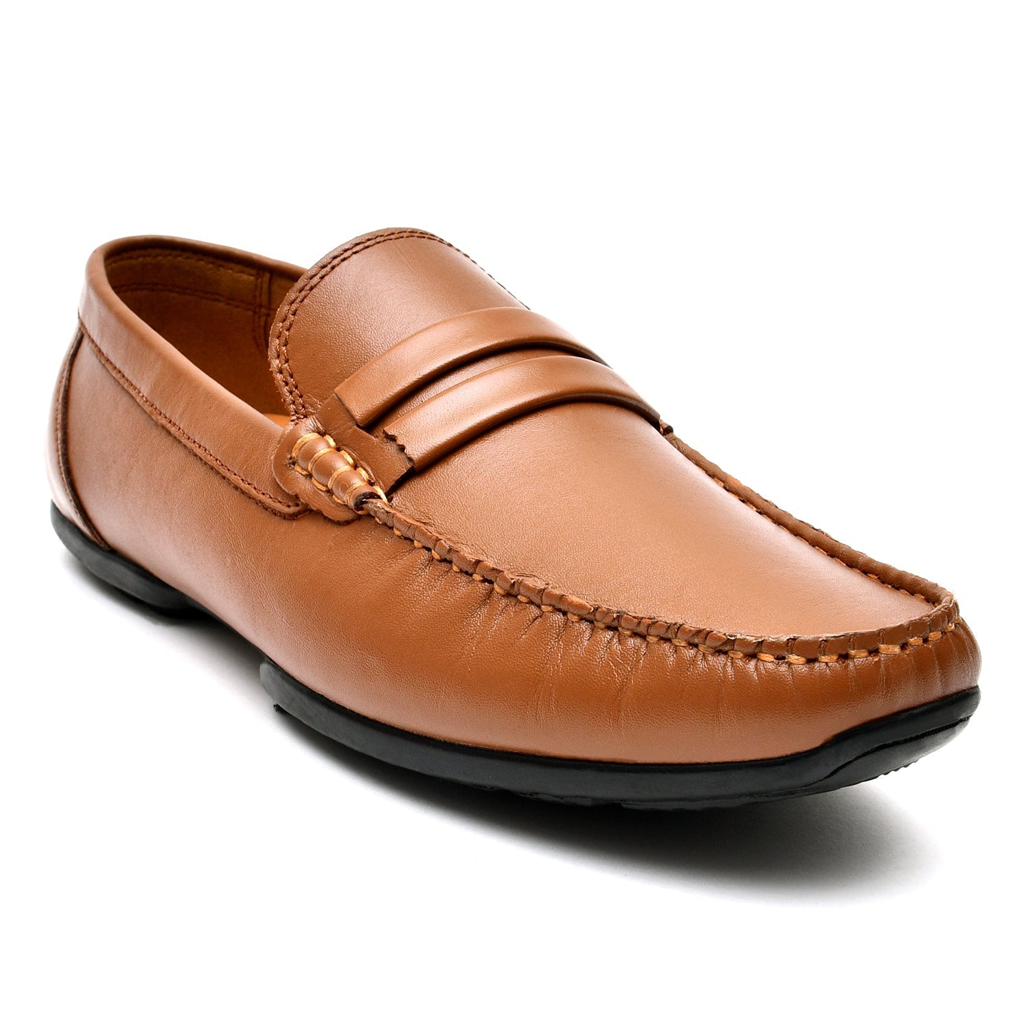 LEATHER SHOES - DREAM-008 TAN