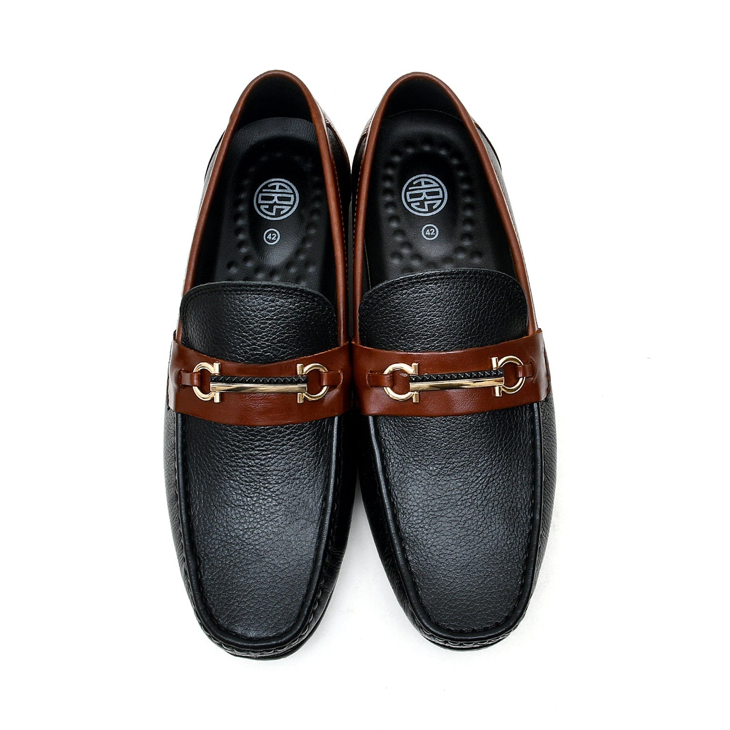 LEATHER SHOES - DRM15 BLACK