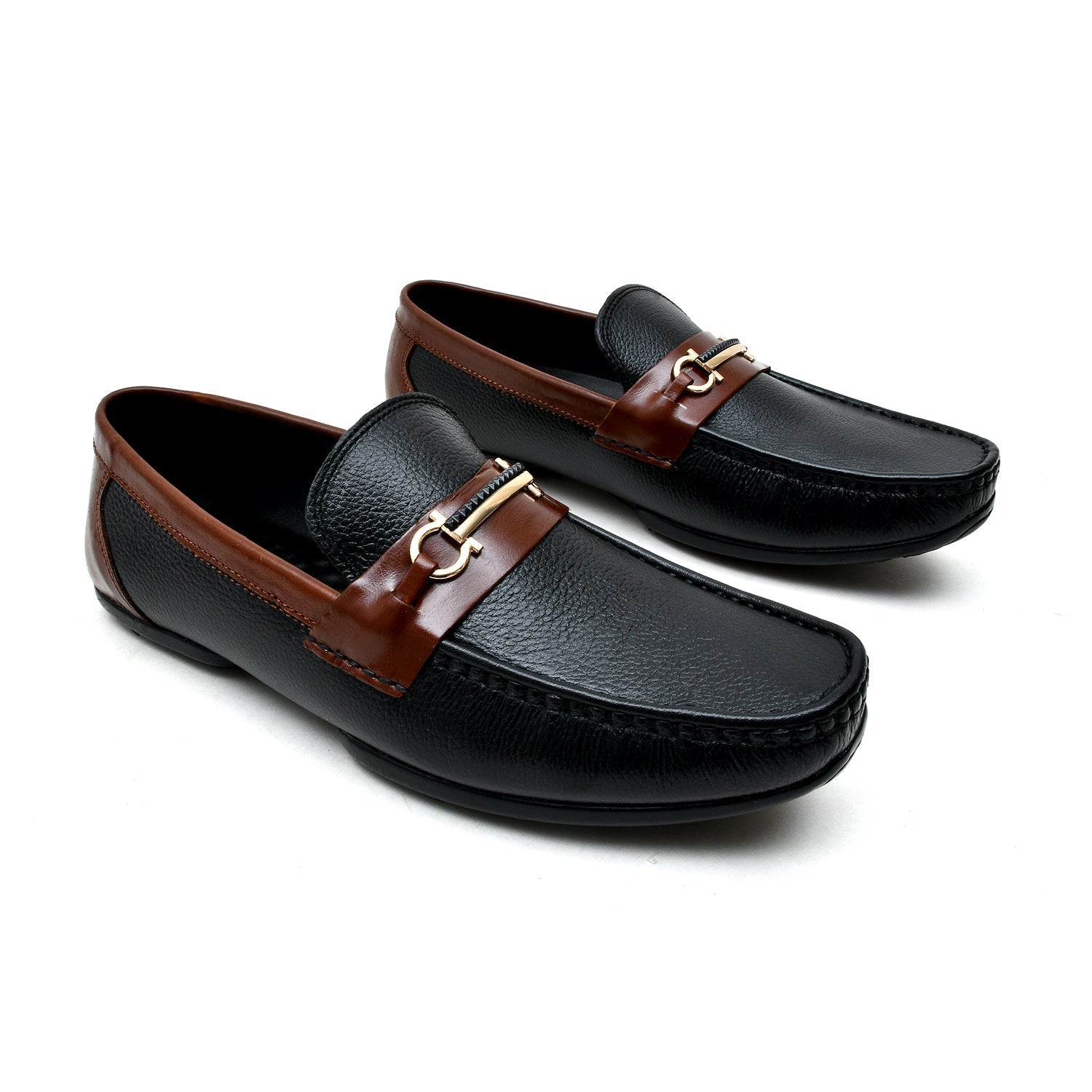 LEATHER SHOES - DRM15 BLACK
