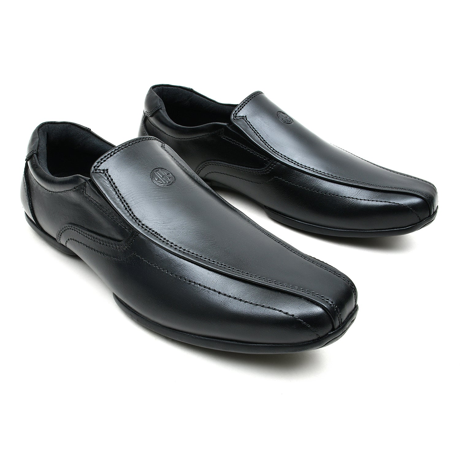 LEATHER SHOES - DRM09 - BLACK
