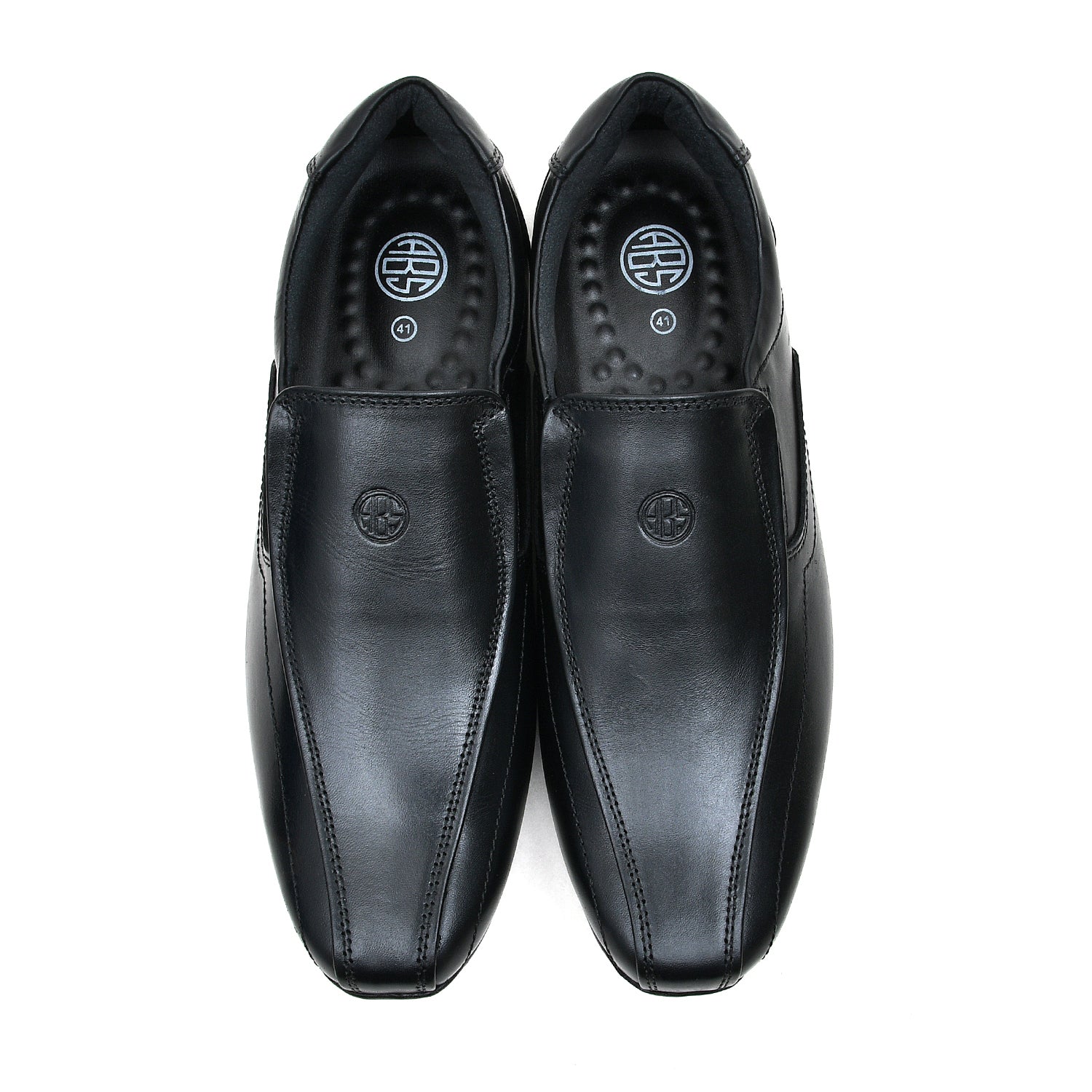 LEATHER SHOES - DRM09 - BLACK