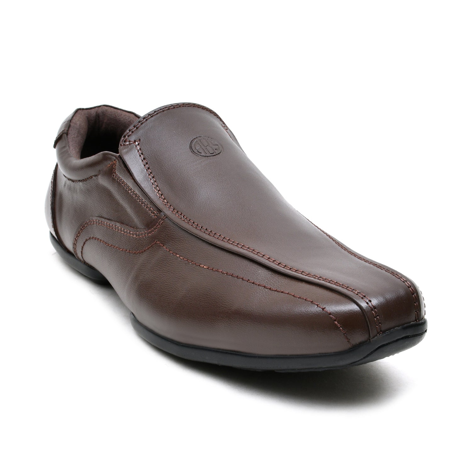 LEATHER SHOES - DRM09 - BROWN