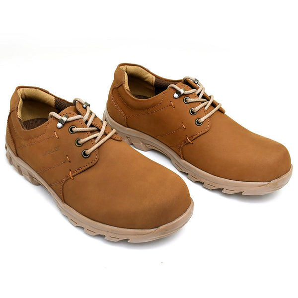 LEATHER SHOES - JASPER-002 MUSTARD