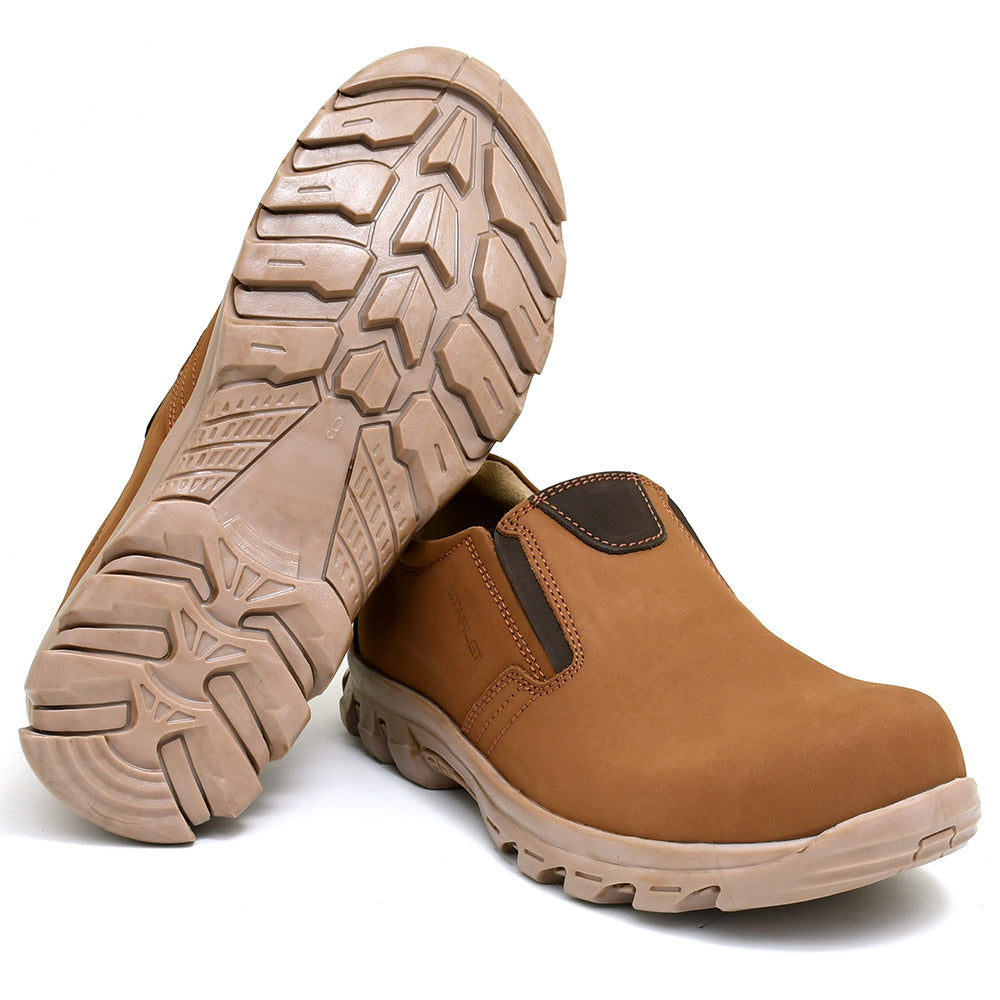 LEATHER SHOES - JASPER-001 MUSTARD