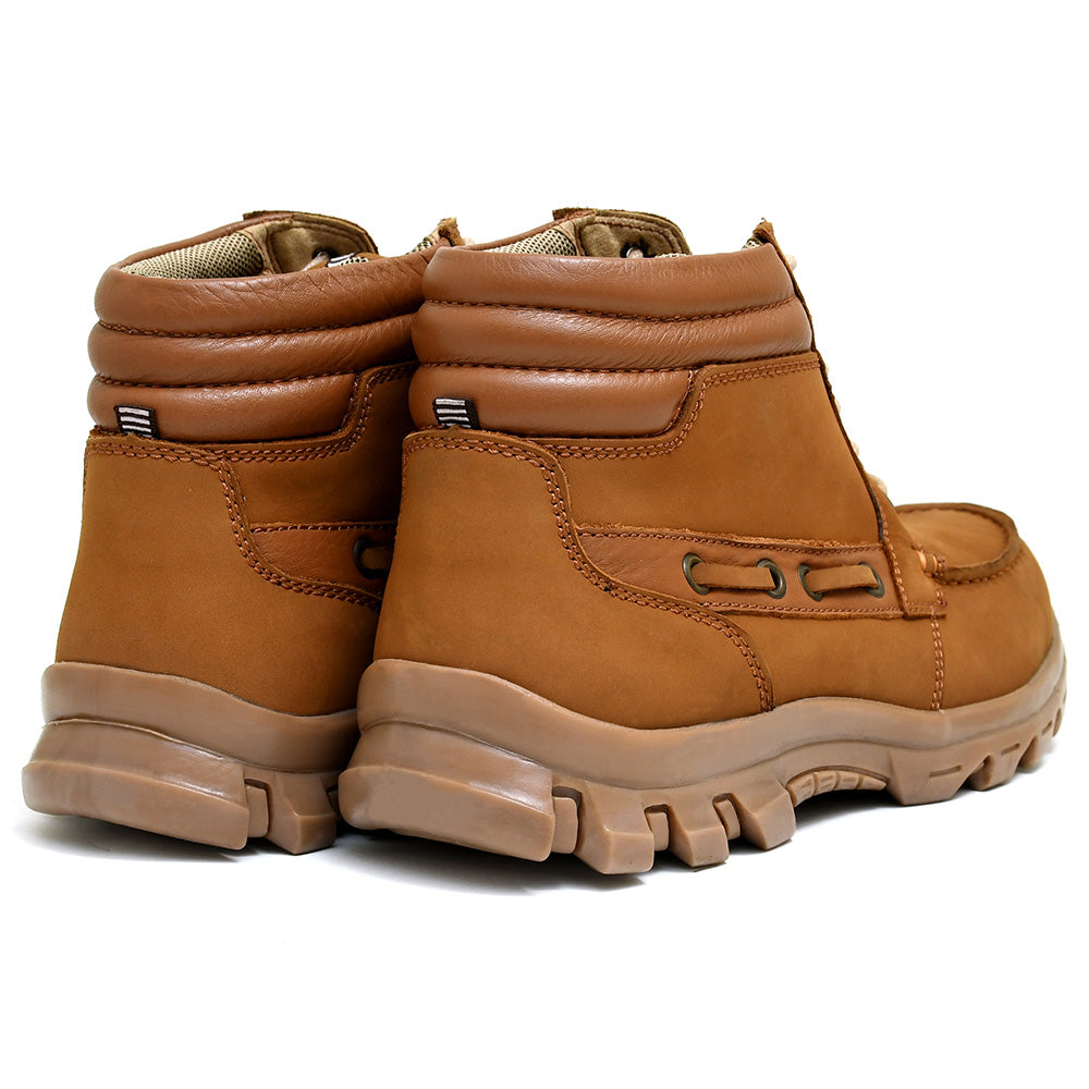 LEATHER SHOES - JASPER-004 MUSTARD